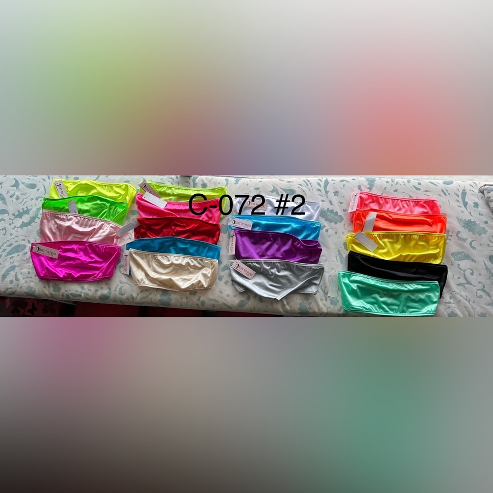 Just to Flirt- Bandeau Top-LOTS OF COLORS NWT-! - Picture 6 of 8